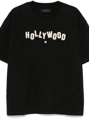 AMIRI Shotgun Hollywood Men’s, Black , Large T-Shirt NWT